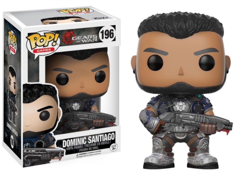 FUNKO ACTION FIGURES FUNKO POP VINYL GEARS OF WAR DOMIC SANTIAGO FUNKO ACTION FIGURES FUNKO POP VINYL GEARS OF WAR DOMIC SANTIAGO